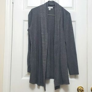 Grey cardigan